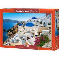 CASTORLAND Puzzle Léto na Santorini 500 dílků