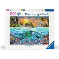 RAVENSBURGER Puzzle Podmořský ostrov 1000 dílků