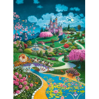 CASTORLAND Puzzle Popelčin zámek 100 dílků
