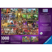 RAVENSBURGER Puzzle Psí knihovna 1000 dílků