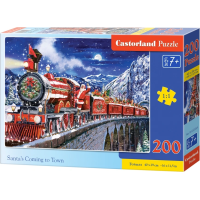 CASTORLAND Puzzle Santův příjezd 200 dílků