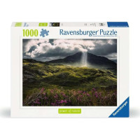 RAVENSBURGER Puzzle Síla přírody: Tajemné hory 1000 dílků