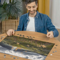 RAVENSBURGER Puzzle Síla přírody: Tajemné hory 1000 dílků