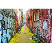 RAVENSBURGER Puzzle Street Art v Amsterdamu 3000 dílků