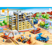 CASTORLAND Puzzle Velké staveniště 70 dílků