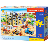 CASTORLAND Puzzle Velké staveniště 70 dílků