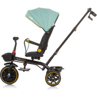 CHIPOLINO Tříkolka se stříškou Max Sport 2v1 Pastel Green