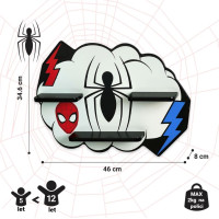 Dětská polička Marvel Spider-Man - mrak