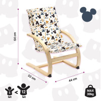 Dětské křeslo Mickey Mouse - geometric