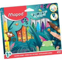 MAPED Fixy Jungle Fever Jumbo 12 ks