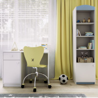 Regál BABY DREAMS 46 cm - bílý/modrý