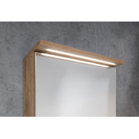 Aqualine KAWA STRIP galerka s LED osvětlením 50x70x22cm, dub emporio WGL35S