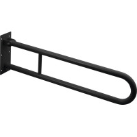 Sapho HANDICAP madlo sklopné 600mm, černá mat XH516B