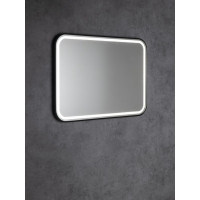 Sapho CETIS zrcadlo s LED osvětlením 100x70cm, černá mat CT100