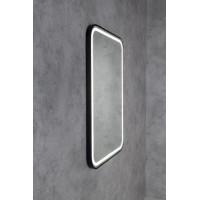 Sapho CETIS zrcadlo s LED osvětlením 60x80cm, černá mat CT080