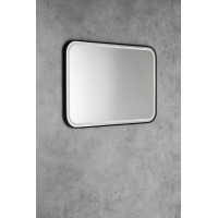 Sapho CETIS zrcadlo s LED osvětlením 100x70cm, černá mat CT100