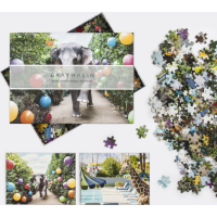 Galison Oboustranné puzzle V parku Gray Malin 500 dílků