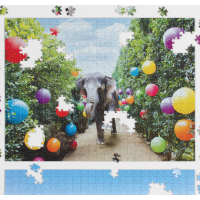 Galison Oboustranné puzzle V parku Gray Malin 500 dílků