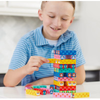 Mudpuppy Dřevěná hra Jenga Zvířata v přírodě