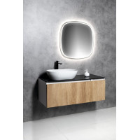 Sapho BUTO zrcadlo s LED osvětlením 80x80cm BU080