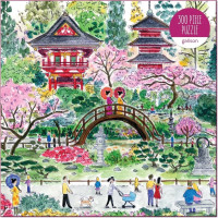Galison Puzzle Japonská čajová zahrada 300 dílků