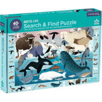 Mudpuppy Puzzle skládej a hledej Život v Arktidě 64 dílů