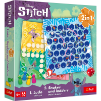 TREFL Hry Lilo & Stitch, 2v1: Člověče, nezlob se a Hadi a žebříky