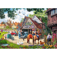 TREFL Puzzle Idylický život 2x500 dílků