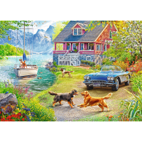 TREFL Puzzle Letní relax 2x500 dílků