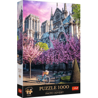 TREFL Puzzle Premium Plus Photo Odyssey: Katedrála Notre-Dame v Paříži 1000 dílků