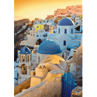 TREFL Puzzle Premium Plus Photo Odyssey: Oia, Santorini 1000 dílků