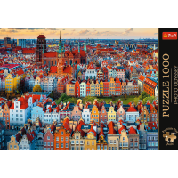 TREFL Puzzle Premium Plus Photo Odyssey: Pohled na Gdaňsk, Polsko 1000 dílků