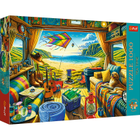 TREFL Puzzle Premium Plus Tea Time: Cestování karavanem 1000 dílků