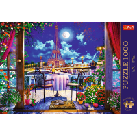 TREFL Puzzle Premium Plus Tea Time: Noční Paříž 1000 dílků
