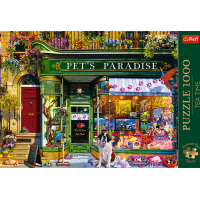 TREFL Puzzle Premium Plus Tea Time: Ráj zvířat 1000 dílků