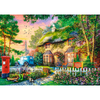 TREFL Puzzle Premium Plus Tea Time: Stoney Lane Cottage 1000 dílků