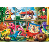TREFL Puzzle Premium Plus Tea Time: Svět ptáků 1000 dílků