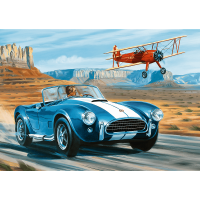 TREFL Puzzle Premium Plus Tea Time: Závod v poušti 1000 dílků