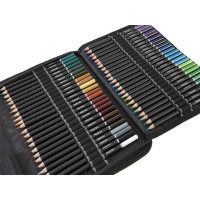 GRAFIX Skicovací tužky a pastelky v pouzdře, 96 ks