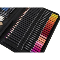 GRAFIX Skicovací tužky a pastelky v pouzdře, 96 ks