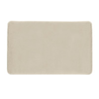 Gedy FUZZY koupelnová předložka, 50x80cm, 100% polyester, protiskluz, tortora 96FY508066