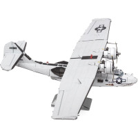 METAL EARTH 3D puzzle Letájící člun Consolidated PBY Catalina