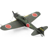 METAL EARTH 3D puzzle Mitsubishi Zero (barevný)