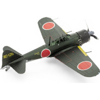 METAL EARTH 3D puzzle Mitsubishi Zero (barevný)