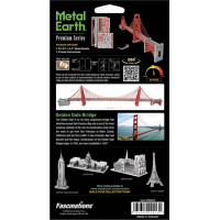 METAL EARTH 3D puzzle Premium Series: Most Golden Gate