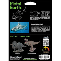 METAL EARTH 3D puzzle Velký bílý žralok