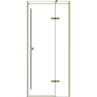 Čtvercový sprchový kout PIXA GOLD - 90x90 cm