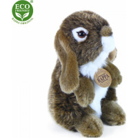Plyšový králík hnědý stojící 18 cm ECO-FRIENDLY