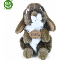 Plyšový králík hnědý stojící 18 cm ECO-FRIENDLY