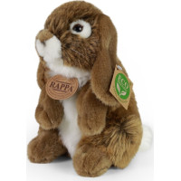 Plyšový králík hnědý stojící 18 cm ECO-FRIENDLY